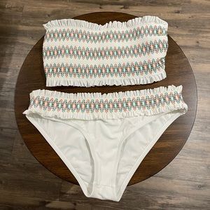 Tory Burch Costa Bikini Set Size Medium